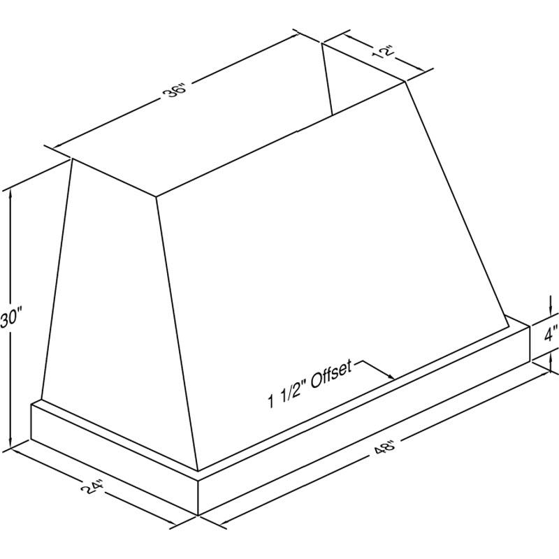 Vent-A-Hood Ventilation Range Hoods JPH348/C2SS IMAGE 2