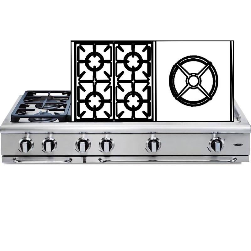 Capital Cooktops Gas GRT484W-L IMAGE 1