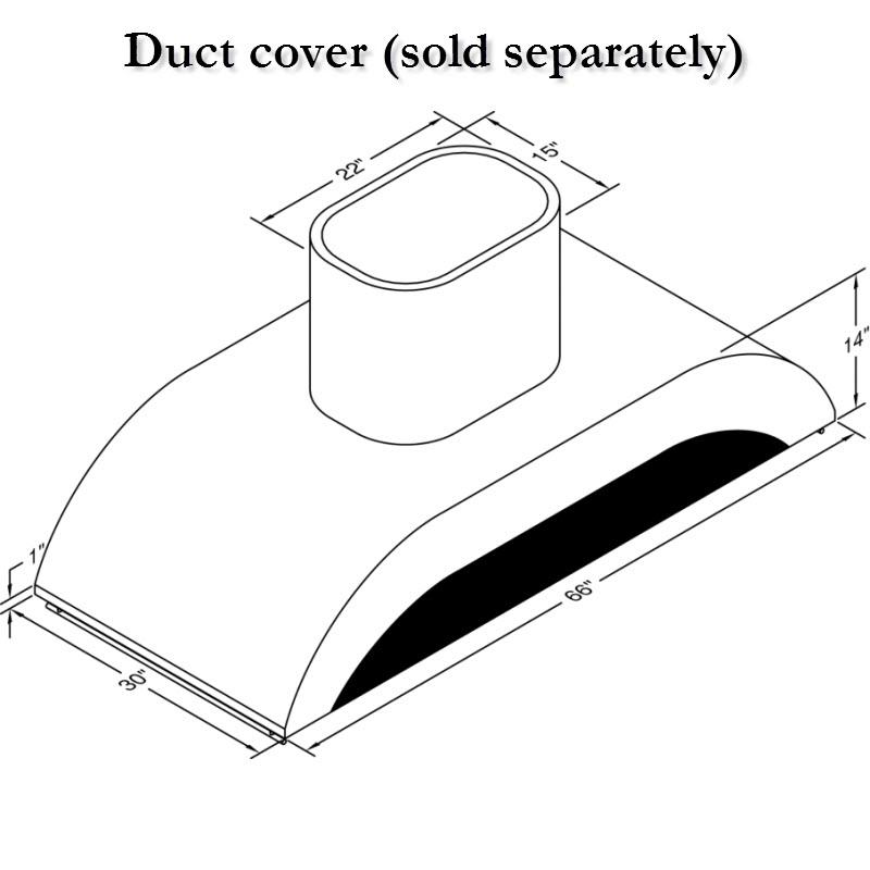 Vent-A-Hood Ventilation Range Hoods IZTH-466SS IMAGE 2