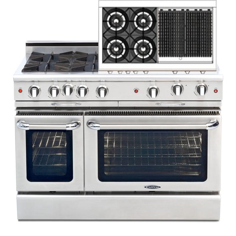 Capital Ranges Gas CGSR484BB-L IMAGE 1