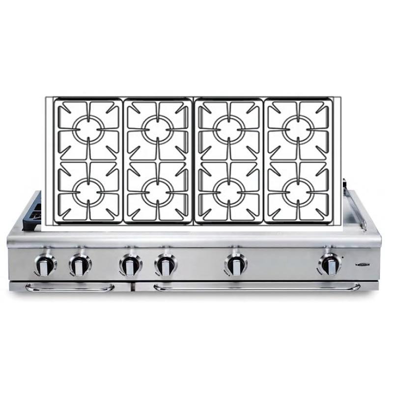 Capital Cooktops Gas CGRT488-L IMAGE 1