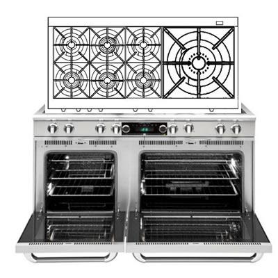 Capital Ranges Dual Fuel CSB606WW-N IMAGE 1