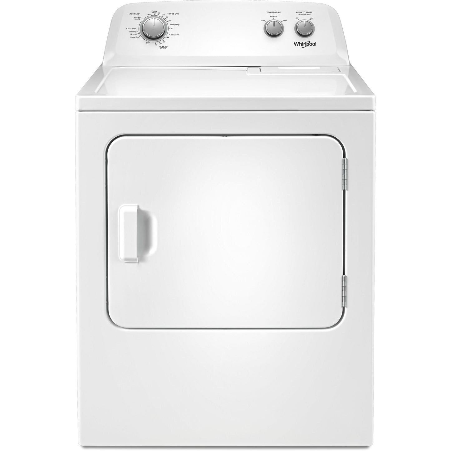 Whirlpool 7.0 cu.ft. electric Dryer with AutoDry™ Drying System YWED4850HW IMAGE 1
