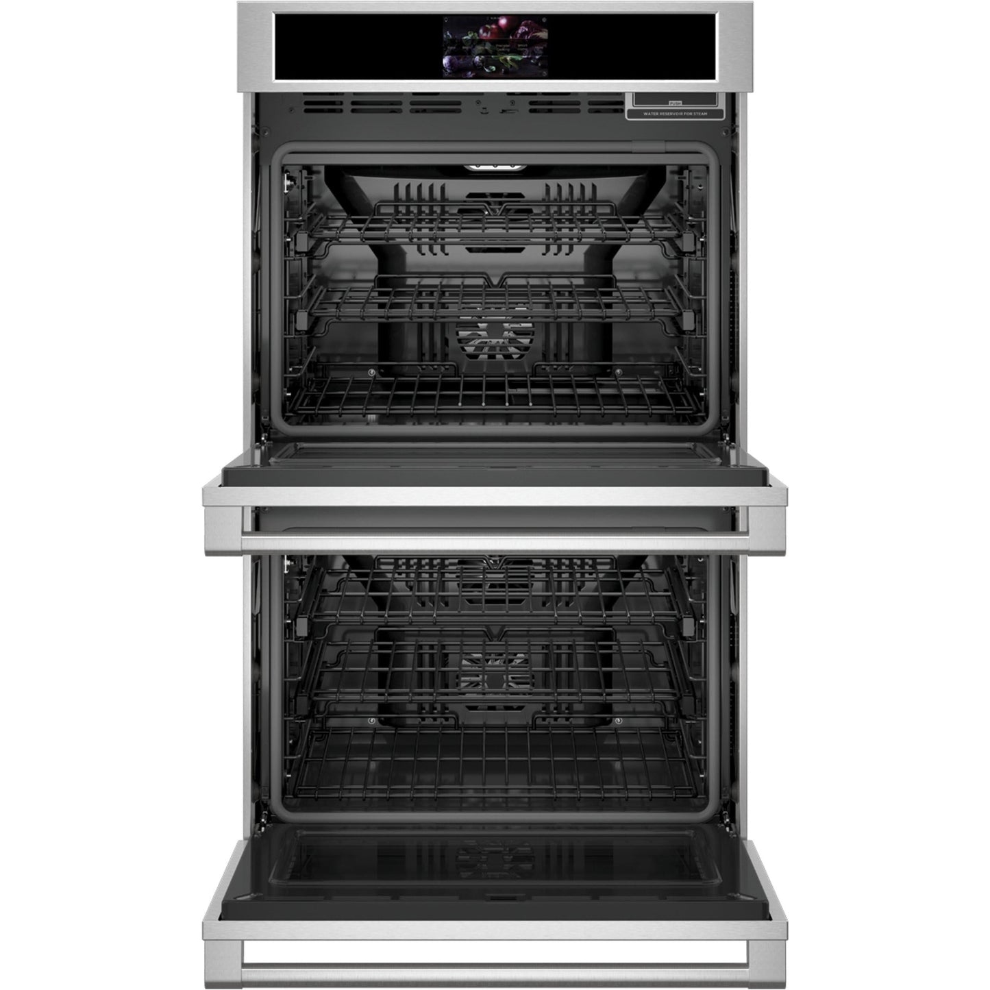Monogram 30-inch, 10 cu.ft. Built-in Double Wall Oven with Wi-Fi Connect ZTDX1DPSNSS IMAGE 2