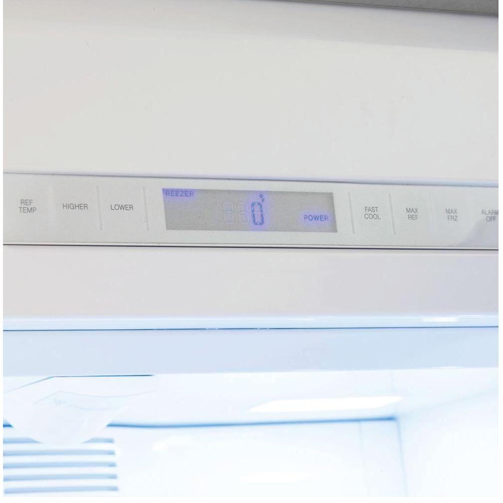 Viking 42-inch, 25.32 cu.ft. Built-in Side-by-Side Refrigerator with Humidity Zone™ Drawers VCSB5423CS IMAGE 4