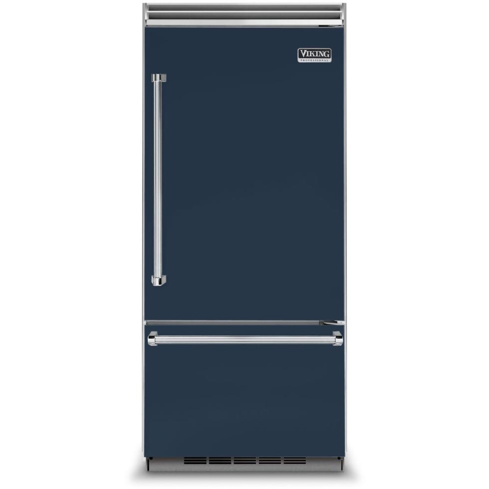Viking 36-inch, 20.4 cu.ft. Built-in Bottom Freezer Refrigerator with Plasmacluster™ Ion Air Purifier VCBB5363ERSB IMAGE 1