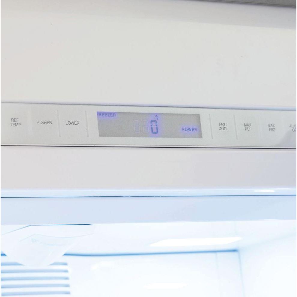 Viking 37-inch, 22.8 cu.ft. Built-in All Refrigerator with Adjustable Humidity Zone™ Drawers VCRB5363LDG IMAGE 2