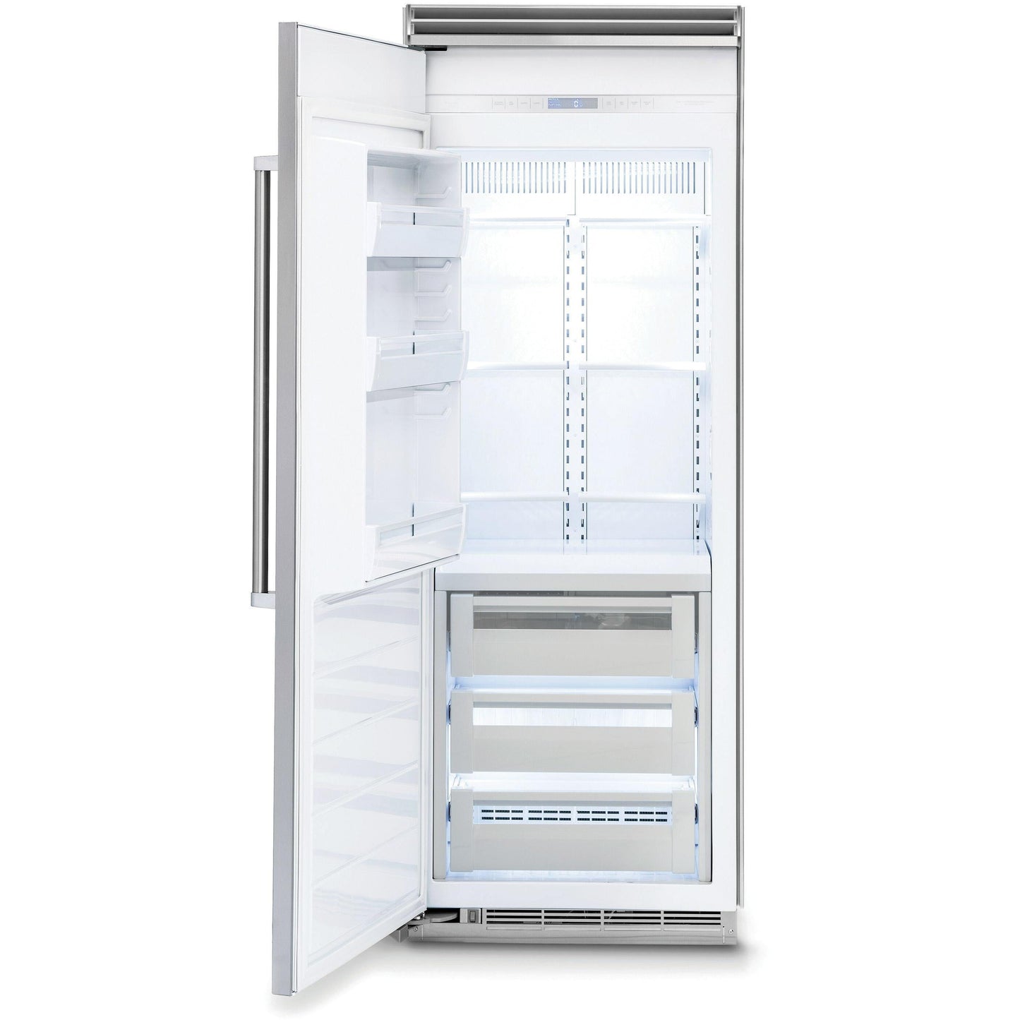 Viking 15.9 cu.ft. Upright Freezer with Interior Ice Maker VCFB5303LCS IMAGE 2