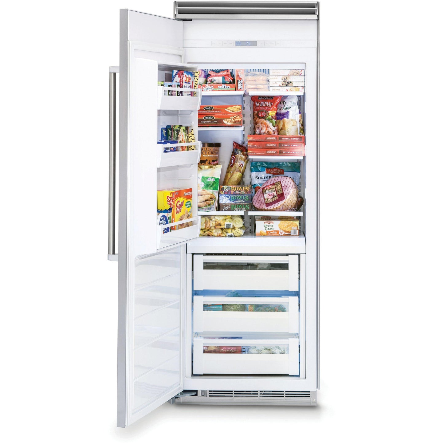 Viking 15.9 cu.ft. Upright Freezer with Interior Ice Maker VCFB5303LCS IMAGE 3