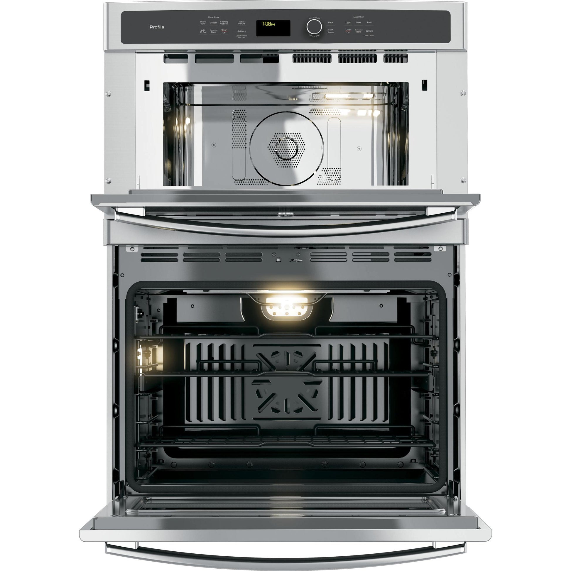 GE Profile Wall Ovens Combination Oven PT7800SHSS IMAGE 3