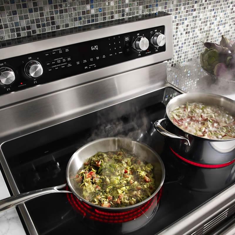 KitchenAid Ranges Electric YKFED500ESS IMAGE 2