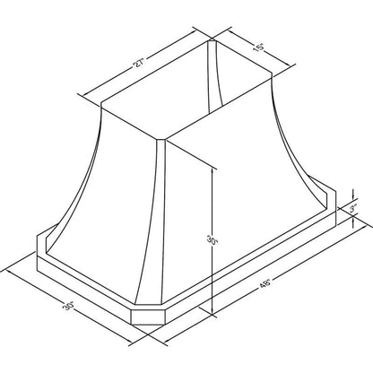 Vent-A-Hood Ventilation Range Hoods JDIH448/C2SS IMAGE 2