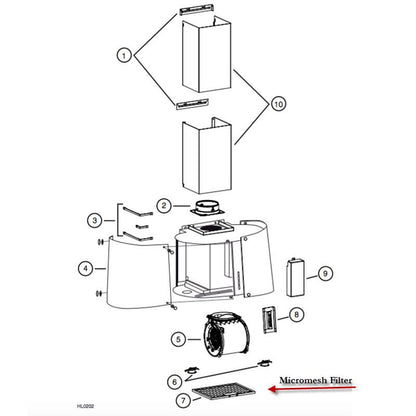 Venmar Ventilation Accessories Filters 20384 IMAGE 2
