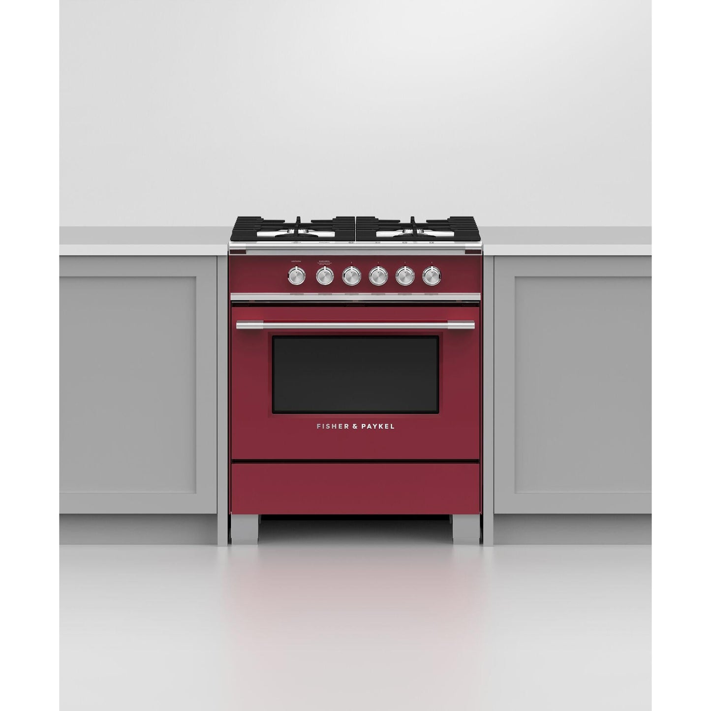 Fisher & Paykel 30-inch Freestanding Gas Range with AeroTech™ Technology OR30SCG4R1 IMAGE 4