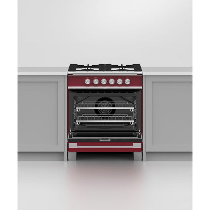 Fisher & Paykel 30-inch Freestanding Gas Range with AeroTech™ Technology OR30SCG4R1 IMAGE 5