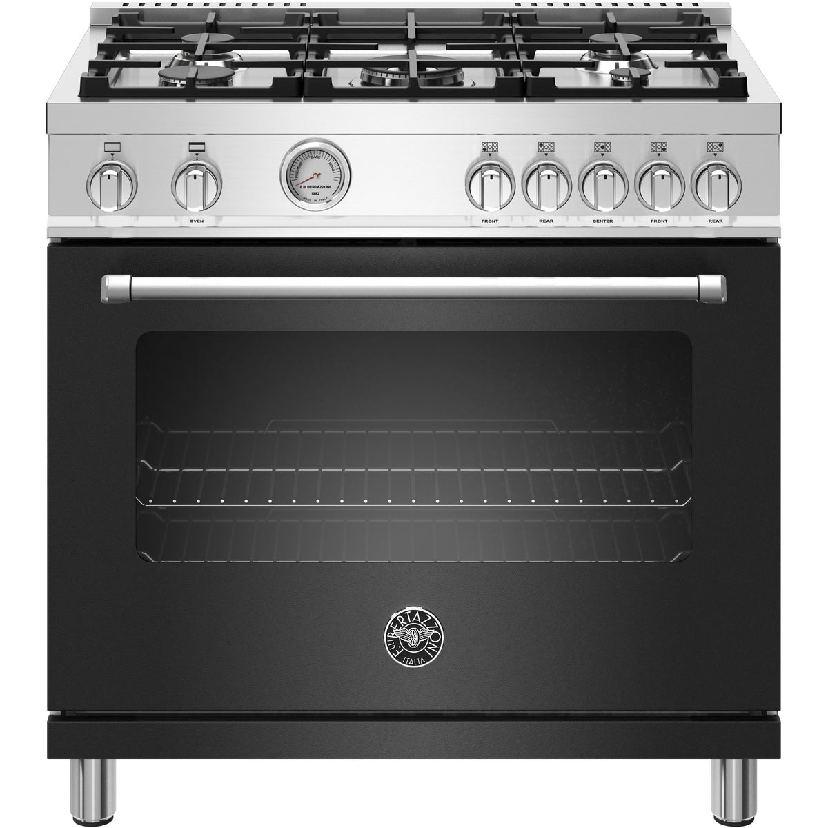 Bertazzoni 36-inch Freestanding Gas Range with Convection MAST365GASNEE IMAGE 1