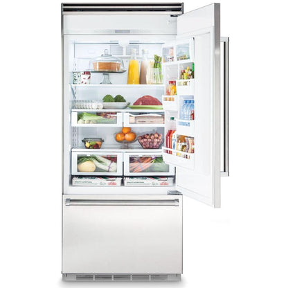 Viking 36-inch, 20.4 cu.ft. Built-in Bottom Freezer Refrigerator with ProChill™ Temperature Management FDBB5363ER IMAGE 6