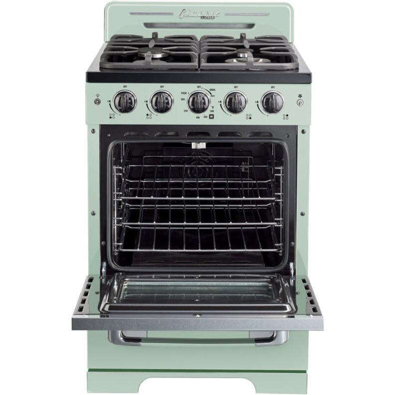 Unique Appliances 24-inch Freestanding Gas Range with Convection Technology UGP-24CR LG IMAGE 2