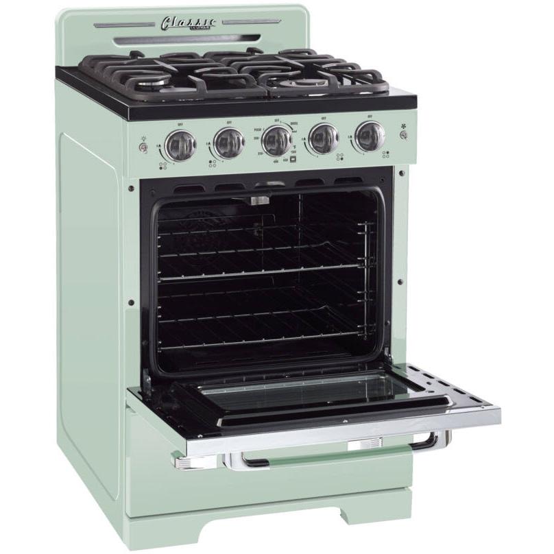 Unique Appliances 24-inch Freestanding Gas Range with Convection Technology UGP-24CR LG IMAGE 3