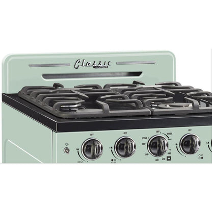 Unique Appliances 24-inch Freestanding Gas Range with Convection Technology UGP-24CR LG IMAGE 4