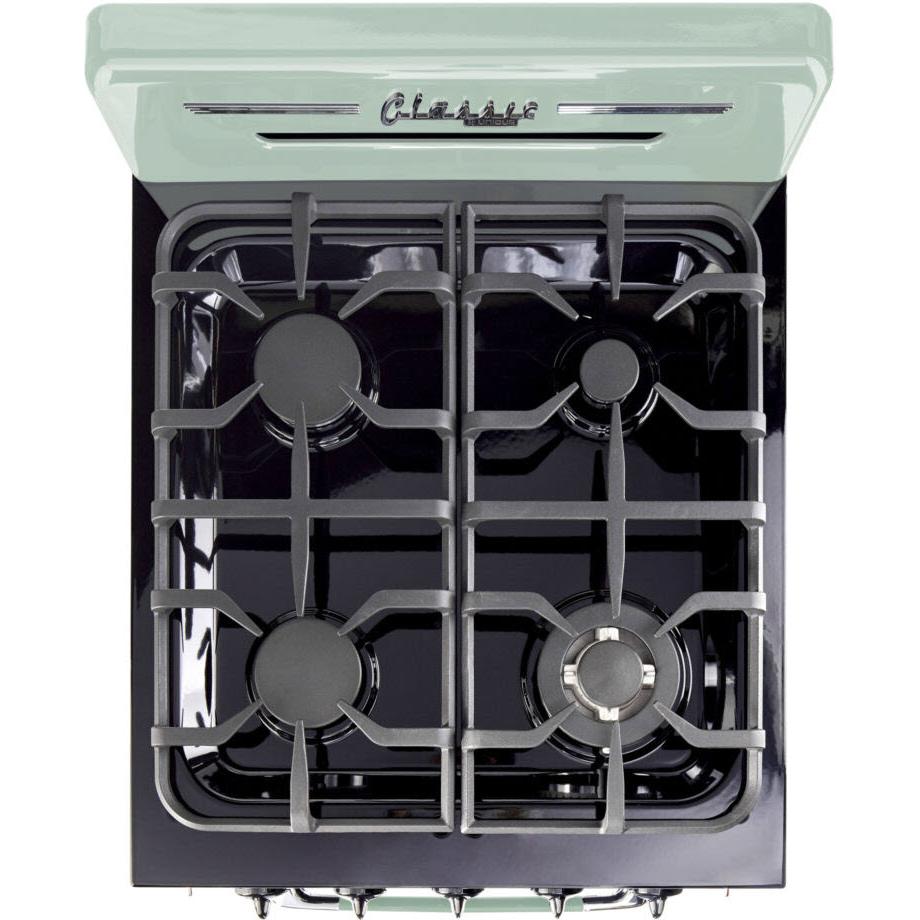 Unique Appliances 24-inch Freestanding Gas Range with Convection Technology UGP-24CR LG IMAGE 5