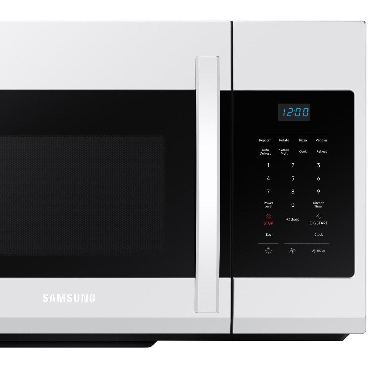 Samsung 30-inch, 1.7 cu.ft. Over-the-Range Microwave Oven with LED Display ME17R7021EW/AA IMAGE 8
