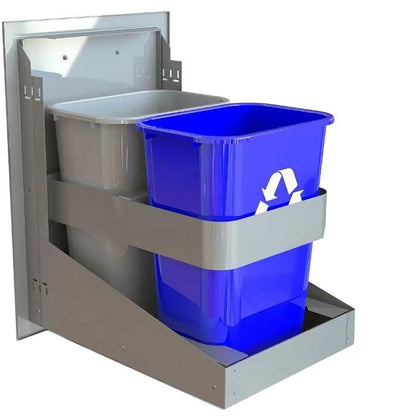 Alfresco Dual Trash Center AXE-TC2D-SC IMAGE 2