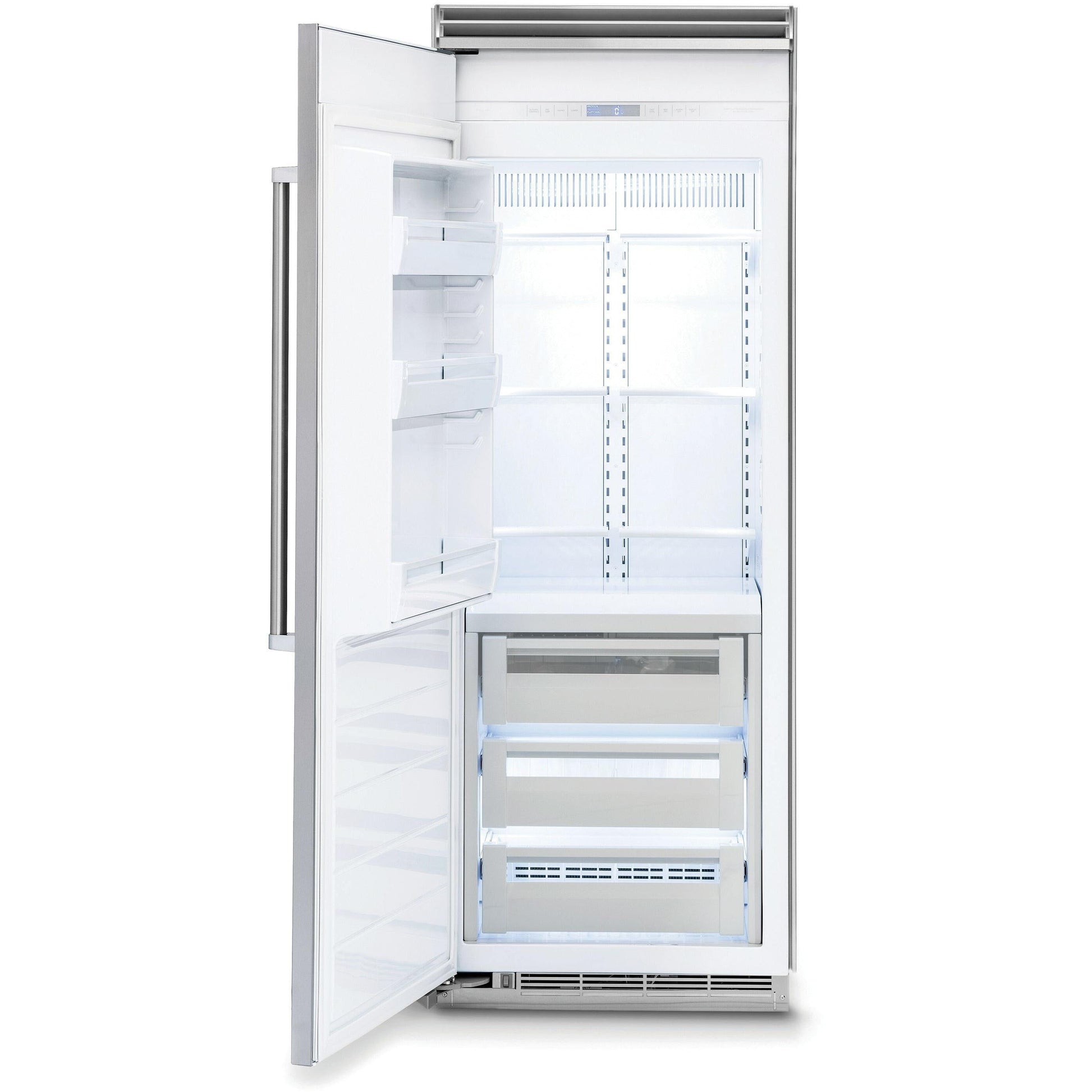 Viking 15.9 cu.ft. Upright Freezer with Interior Ice Maker VCFB5303LCS IMAGE 2