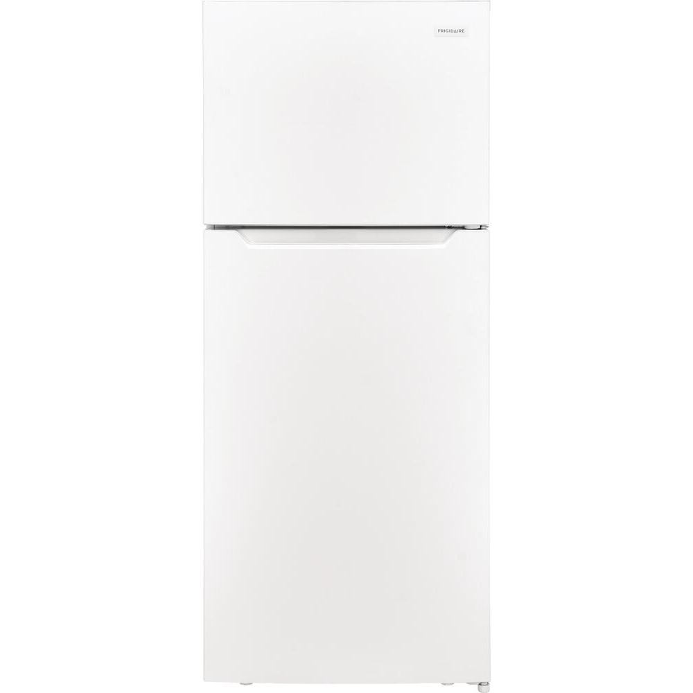 Frigidaire 28-inch, 17.6 cu.ft. Freestanding Top Freezer Refrigerator with LED Lighting FFHT1822UW IMAGE 1