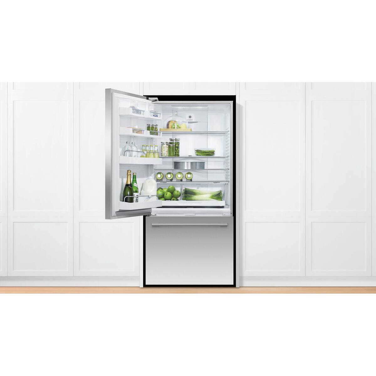 RF170WLHJX1 Fisher & Paykel 32-inch, 17.1 cu. ft. Freestanding Bottom ...