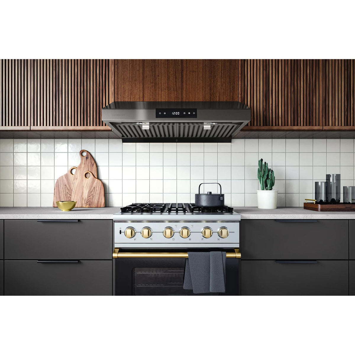 Hauslane 36-inch Chef Standard Range Hood UC-PS18BSS-36 IMAGE 5