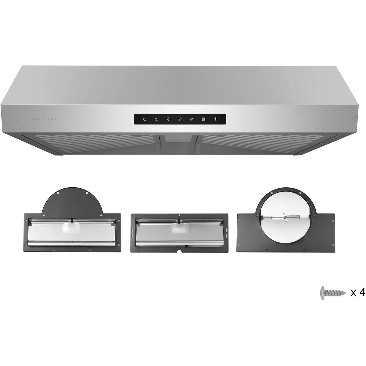 Hauslane 30-inch Ducted Under Cabinet Range Hood UC-PS60SS-30 IMAGE 6