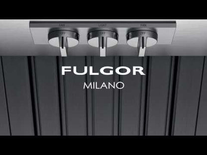 Fulgor Milano 30-inch Wall Mount Range Hood F6PH30S1 EXTERNAL_VIDEO 1