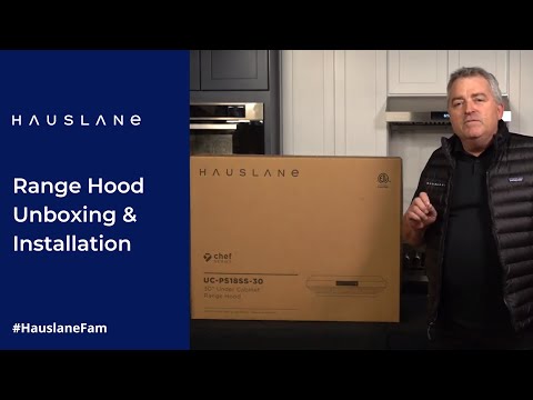 Hauslane 36-inch Chef Standard Range Hood UC-PS18BSS-36 EXTERNAL_VIDEO 1