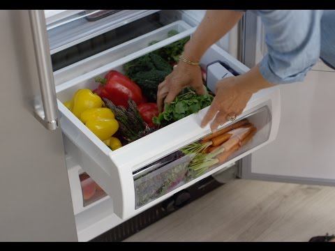 KitchenAid 36-inch, 22 cu.ft. Counter-Depth French 3-Door Refrigerator with Interior Water Dispenser KRFC302ESS EXTERNAL_VIDEO 3